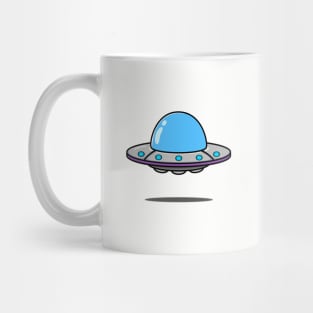 UFO with Shadow Mug